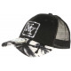 Casquette Enfant Blanche et Noire Tropicale Filet Trucker NY Baseball Hawaii 7 a 12 ans ANCIENNES COLLECTIONS divers