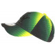 Casquette Enfant Jaune et Verte Style Original 70s Baseball Heptis de 7 a 11 ans Casquette Enfant Hip Hop Honour