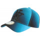 Casquette Enfant Bleue et Noire Style Fantaisie 70s Baseball Heptis de 7 a 11 ans Casquette Enfant Hip Hop Honour