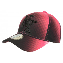 Casquette Enfant Rouge et Noire Look Fantaisie 70s Baseball Heptis de 7 a 11 ans Casquette Enfant Hip Hop Honour