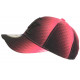 Casquette Enfant Rouge et Noire Look Fantaisie 70s Baseball Heptis de 7 a 11 ans Casquette Enfant Hip Hop Honour