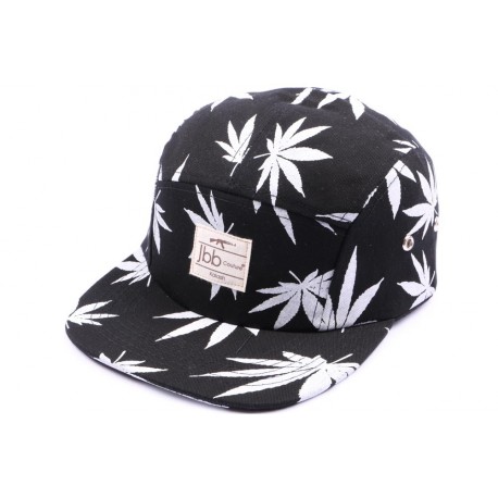 Casquette 5 panel JBB Couture imprimé noir ANCIENNES COLLECTIONS divers