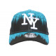 Casquette NY Bleue et Noire Bad Jungle Streetwear Tendance Baseball ANCIENNES COLLECTIONS divers