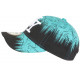 Casquette NY Turquoise et Noire Bad Jungle Streetwear Tendance Baseball ANCIENNES COLLECTIONS divers