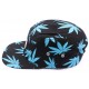 Casquette 5 panel JBB Couture Noir et imprimé bleu ANCIENNES COLLECTIONS divers