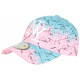 Casquette NY Rose et Bleue Bad Jungle Print Streetwear Fashion Baseball ANCIENNES COLLECTIONS divers