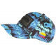 Casquette El Patron Bleue Colombia Print Streetwear Fashion Baseball Medellin CASQUETTES SKR