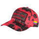 Casquette Plata o Plomo Rouge et Noire Strass Streetwear Colombia Baseball CASQUETTES SKR