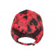 Casquette Plata o Plomo Rouge et Noire Strass Streetwear Colombia Baseball CASQUETTES SKR