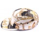 Casquette 5 panel JBB Couture Imprimé creme et jaune ANCIENNES COLLECTIONS divers