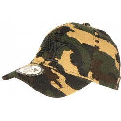 Casquette NY Enfant Militaire Verte Camouflage Armee Chief 7 à 12 ans ANCIENNES COLLECTIONS divers