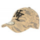 Casquette NY enfant militaire Marron et Grise Baseball Army Kyska 7 à 12 ans ANCIENNES COLLECTIONS divers