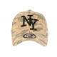 Casquette NY enfant militaire Marron et Grise Baseball Army Kyska 7 à 12 ans ANCIENNES COLLECTIONS divers