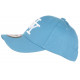 Casquette Enfant Bleu Ciel et Blanche NY Baseball Wazzy de 7 a 11 ans ANCIENNES COLLECTIONS divers