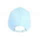 Casquette NY Bleu Clair et Blanche Classe Visiere Baseball Stazky CASQUETTES Hip Hop Honour