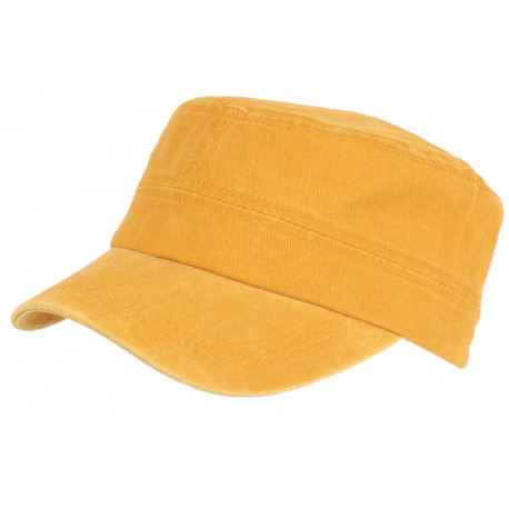 Casquette Militaire Jaune en Coton Classe et Tendance Gibbs CASQUETTES Léon montane