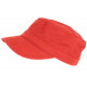 Casquette Militaire Rouge Corail Army en Coton Tendance Cliff CASQUETTES Léon montane