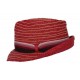 Chapeau de paille Asley rouge ANCIENNES COLLECTIONS divers