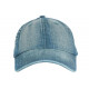 Casquette Baseball Jeans Denim Bleu Clair Coton Hipster Mevyk CASQUETTES Léon montane