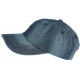 Casquette Baseball Jeans Denim Bleu Fonce Coton Hipster Mevyk CASQUETTES Léon montane