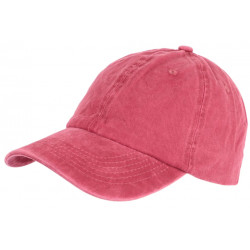 Casquette Baseball Rouge 100% Coton Classe Confort et Tradition Sellyk CASQUETTES Léon montane