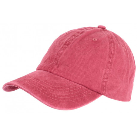 Casquette Baseball Rouge 100% Coton Classe Confort et Tradition Sellyk CASQUETTES Léon montane