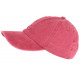 Casquette Baseball Rouge 100% Coton Classe Confort et Tradition Sellyk CASQUETTES Léon montane