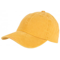 Casquette Baseball Jaune en Coton 100% Coloree et Confortable Sellyk CASQUETTES Léon montane