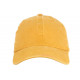 Casquette Baseball Jaune en Coton 100% Coloree et Confortable Sellyk CASQUETTES Léon montane