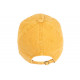 Casquette Baseball Jaune en Coton 100% Coloree et Confortable Sellyk CASQUETTES Léon montane