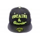 Snapback JBB Couture Noir et Jaune Fluo ANCIENNES COLLECTIONS divers