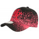 Casquette NY Noire et Rouge Design Tags Streetwear Baseball Wava ANCIENNES COLLECTIONS divers
