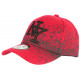 Casquette NY Rouge et Noire Look Tags Streetwear Baseball Wava ANCIENNES COLLECTIONS divers