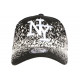 Casquette NY Noire et Blanche Style Tags Streetwear Baseball Wava ANCIENNES COLLECTIONS divers