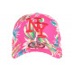 Casquette NY Rose et Blanche a Fleurs Exotiques Fashion Baseball Hawai CASQUETTES Hip Hop Honour