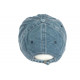 Casquette NY Bleu Vintage en Coton Denim Surpiqures Baseball Retro Broyd ANCIENNES COLLECTIONS divers