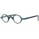 Petites Lunettes de Lecture Rondes Bleues Vintage Cirkly Lunettes Loupes New Time