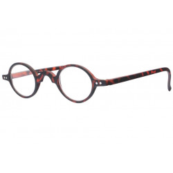 Petites Lunettes de Lecture Rondes Marron Ecailles Mat Vintage Cirkly Lunettes Loupes New Time