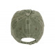 Casquette NY Verte Retro Coton Denim Surpiqures Baseball Vintage Broyd ANCIENNES COLLECTIONS divers