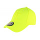 Casquette Enfant Jaune Fluo Baseball Fashion Gwyz de 7 a 11 ans Casquette Enfant Hip Hop Honour