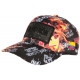 Casquette El Patron Noire Orange Colombia Fire Streetwear Baseball Medellin CASQUETTES SKR