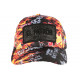 Casquette El Patron Noire Orange Colombia Fire Streetwear Baseball Medellin CASQUETTES SKR