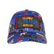 Casquette El Patron Bleue et Rouge Medellin Rey Streetwear Baseball Colombia CASQUETTES SKR