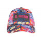 Casquette El Patron Rose et Bleue Strass Streetwear Colombia Medellin Baseball CASQUETTES SKR