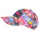 Casquette El Patron Rose et Bleue Strass Streetwear Colombia Medellin Baseball CASQUETTES SKR