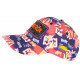 Casquette El Patron Orange et Violette Strass Streetwear Colombia Medellin Baseball CASQUETTES SKR