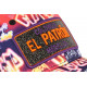 Casquette El Patron Orange et Violette Strass Streetwear Colombia Medellin Baseball CASQUETTES SKR