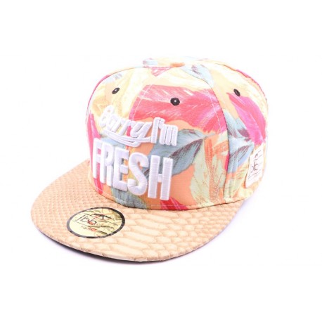 Casquette Snapback JBB Couture Sorry I'm Fresh Marron multi ANCIENNES COLLECTIONS divers