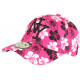 Casquette Enfant Rose Fleurs Blanches NY Baseball Phuket de 7 a 12 ans ANCIENNES COLLECTIONS divers