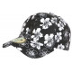 Casquette NY noire a Fleurs Blanches Exotiques Baseball Phuket ANCIENNES COLLECTIONS divers